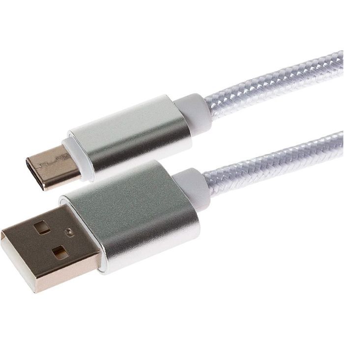 Дата кабель USB 2.0 AM to USB-C 1.0m 480Mbps white Ultra (UC100-0100WH) зображення 2