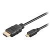 Додаткове обладнання для Мікро ПК Goobay (DE) Кабель Goobay microHDMI-HDMI для Raspberry Pi 2м (GB1-053785)