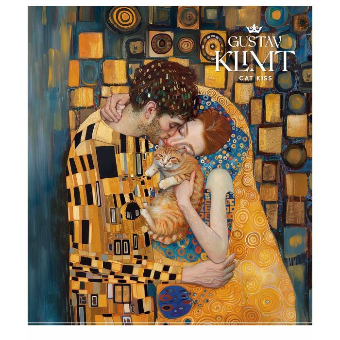 Зошит Школярик Cats in art 60 аркушів клітинка (060-3430K) зображення 3