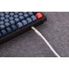 Дата кабель USB-C + USB A to USB-C 1.0m Double-Sleeved Geek white Keychron (CAB20_KEYCHRON) изображение 4