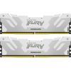 Модуль пам'яті для комп'ютера DDR5 48GB (2x24GB) 8000 MHz Renegade White/Silver Kingston Fury (ex.HyperX) (KF580C38RWK2-48) зображення 3