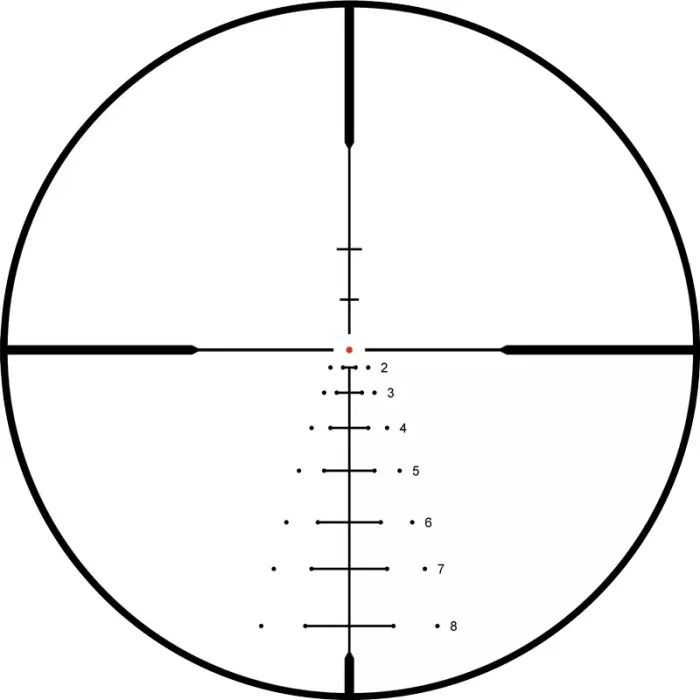 Оптичний приціл Bushnell R5 6-18x50 сітка DOA-LRH800 з підсвічуванням (R5-61850S25) зображення 5
