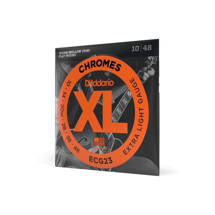 Струны для гитары D'Addario XL Chromes Extra Light (10-48) (ECG23) изображение 2