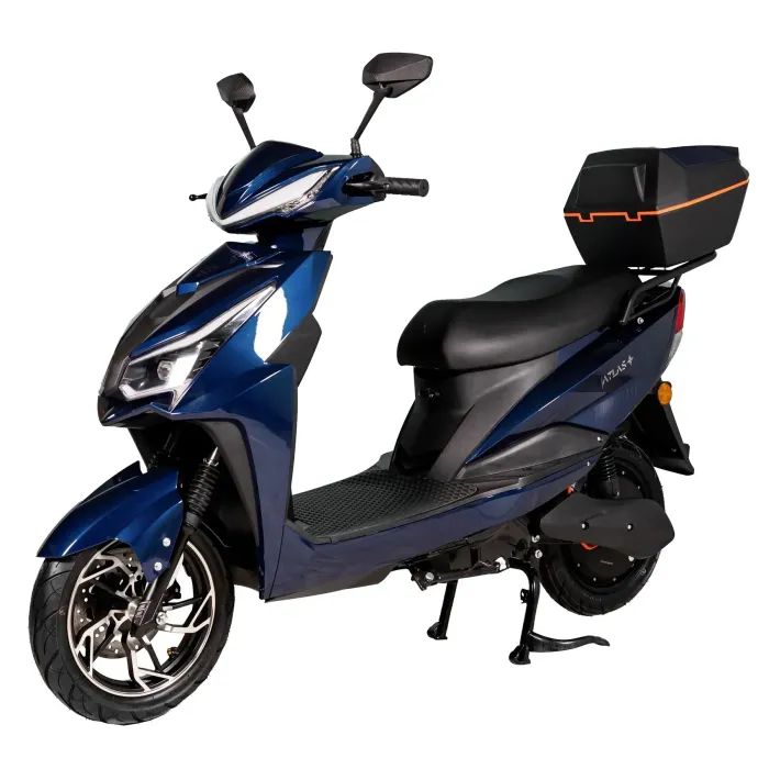 Электроскутер Atlas Spider 2 Box 2000W Plus Black (4030)