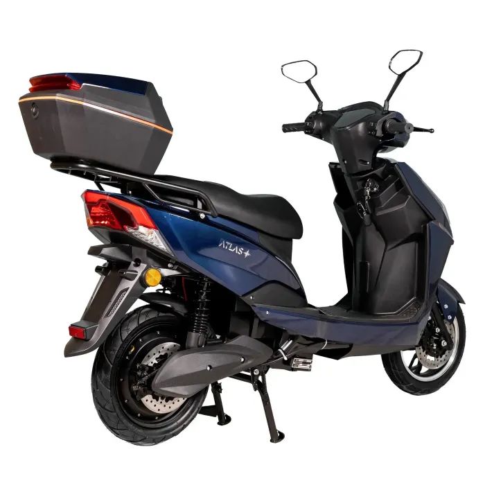 Электроскутер Atlas Spider 2 Box 2000W Plus Black (4030) изображение 4