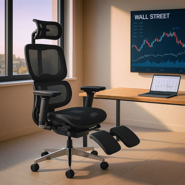 Офісне крісло Mealux D2 Air Plus Grey (HF-D2 Plus M/G) зображення 11