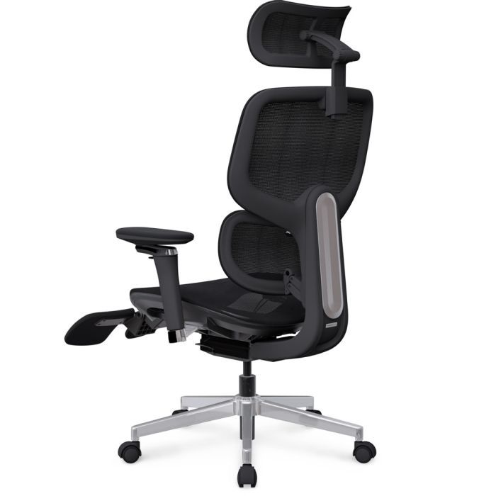 Офісне крісло Mealux D2 Air Plus Grey (HF-D2 Plus M/G) зображення 8