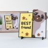 Картина по номерам Rosa Talent 3D Best Friend, МДФ ґрунтоване, 19х19 см (4823098543565) изображение 2