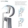 Офісне крісло OfficePro Balance OC620-W-DG-DG (OC620-W-DG-DG) зображення 8