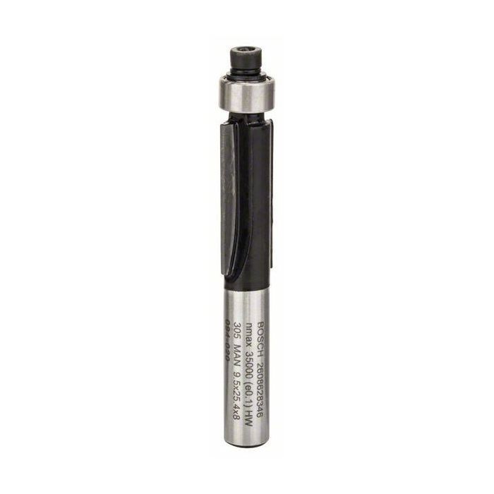 Фреза Bosch Professional для выборки заподлицо, Std, S8, D9.5, L25.4 (2.608.628.346) изображение 2