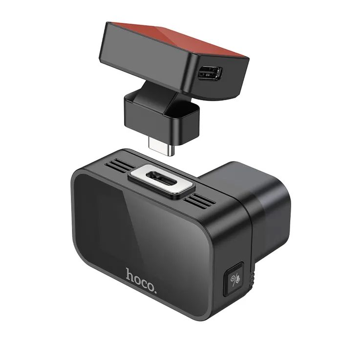 Відеореєстратор HOCO DV10 mini screen dashcam Black (6942007638630) зображення 5 Відеореєстратор HOCO DV10 mini screen dashcam Black (6942007638630) зображення 5