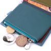 Гаманець ST Leather З натуральної шкіри Бірюзовий (19450) зображення 8