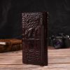 Портмоне Canpellini Из натуральной кожи Коричневое (21846) изображение 10