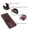 Портмоне Canpellini Из натуральной кожи Коричневое (21846) изображение 4