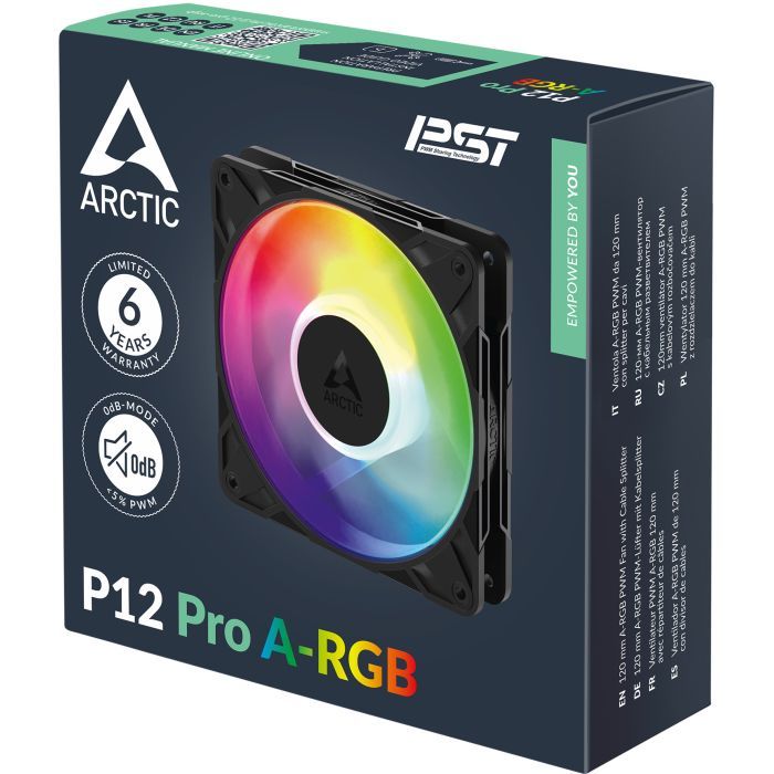 Кулер для корпуса Arctic P12 PRO A-RGB (ACFAN00309A) изображение 7