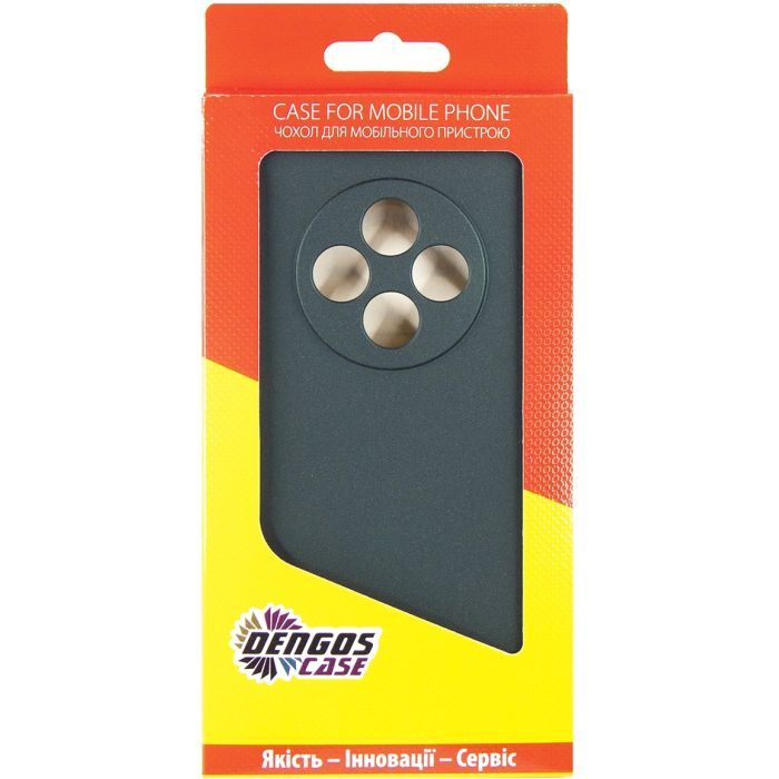 Чехол для мобильного телефона Dengos Oppo Reno12 F 4G Case Soft + Glass (Green) (DG-KM-156) изображение 4