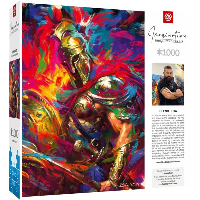 Пазл GoodLoot Imagination: Blend Cota The Illyrian Warrior 1000 эл. (5908305249665) изображение 3