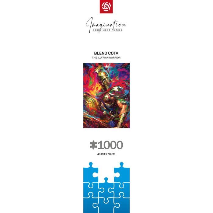 Пазл GoodLoot Imagination: Blend Cota The Illyrian Warrior 1000 эл. (5908305249665) изображение 8