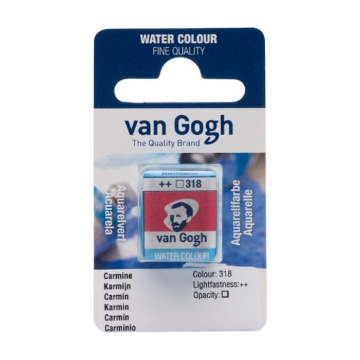 Акварельные краски Royal Talens Van Gogh (318), Кармін, кювета (8712079419158)