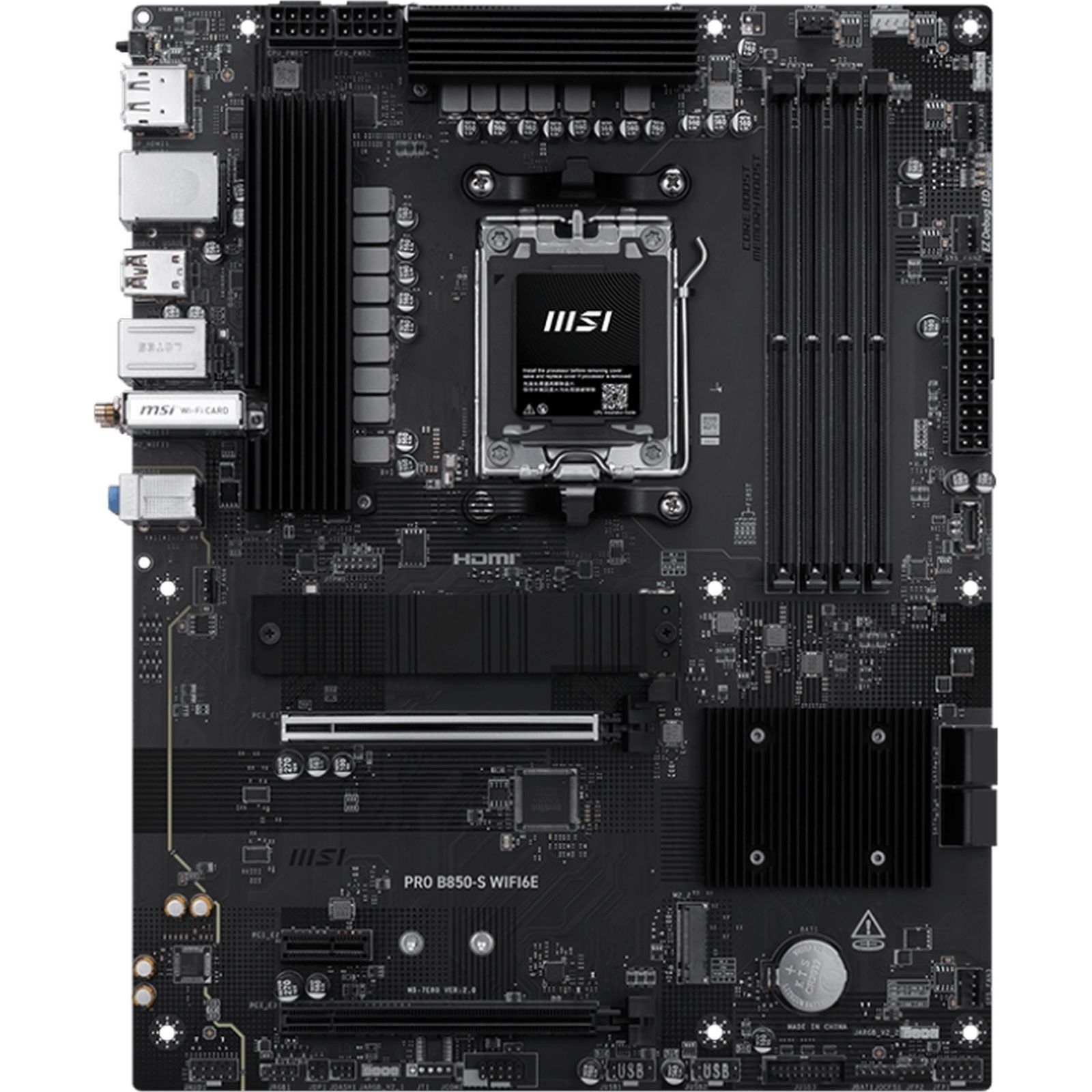 マザーボード MSI PRO B850-S WIFI6E ᐈ Купить материнскую плату MSI PRO B850-S WIFI6E в Киеве и