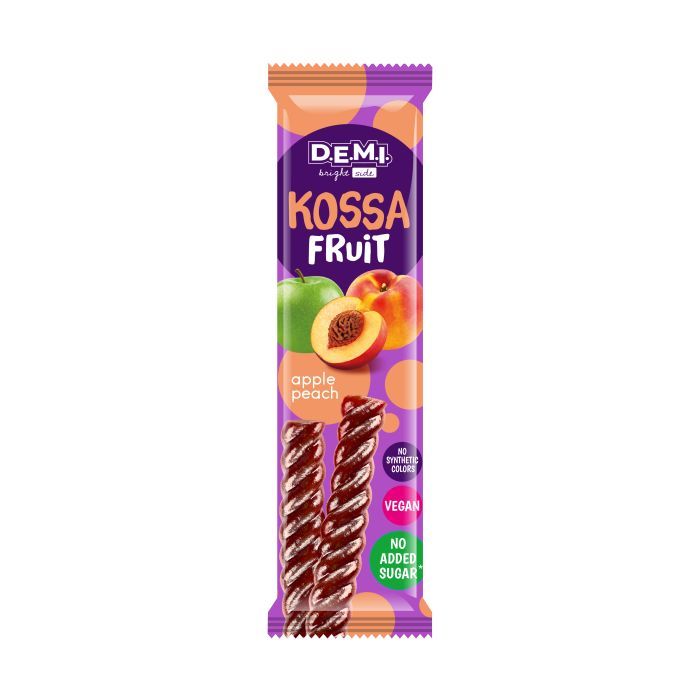 Цукерка Demi Kossa Fruit Пастила фруктова з смаком персика 15 г (de.21449)
