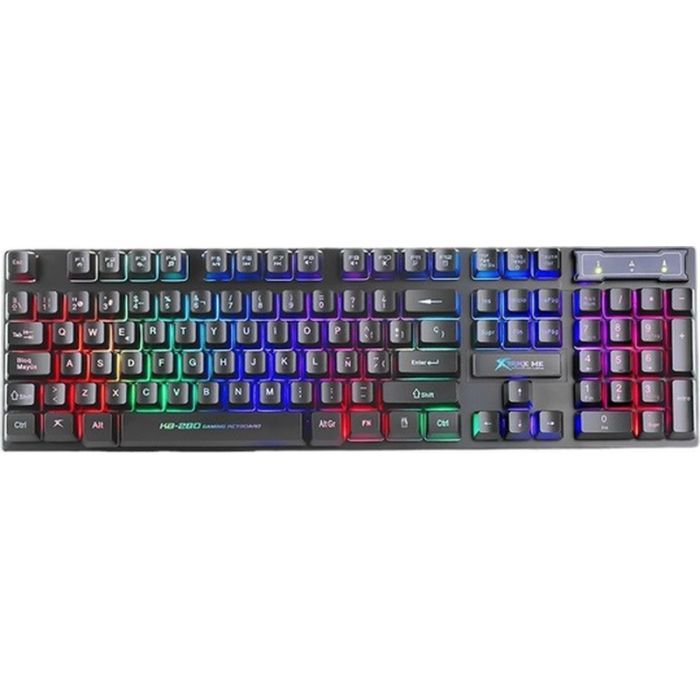 Клавиатура Xtrike ME KB-280 RGB Black (KB-280)