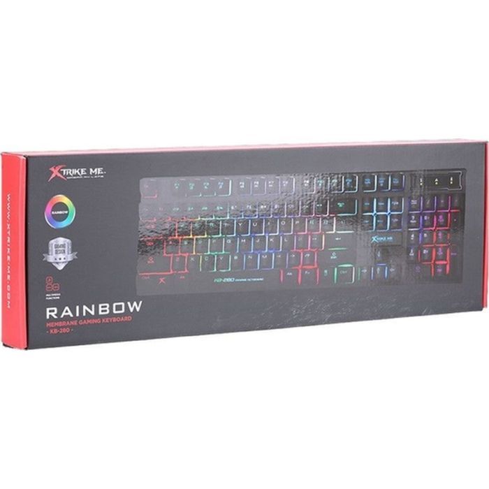 Клавиатура Xtrike ME KB-280 RGB Black (KB-280) изображение 4