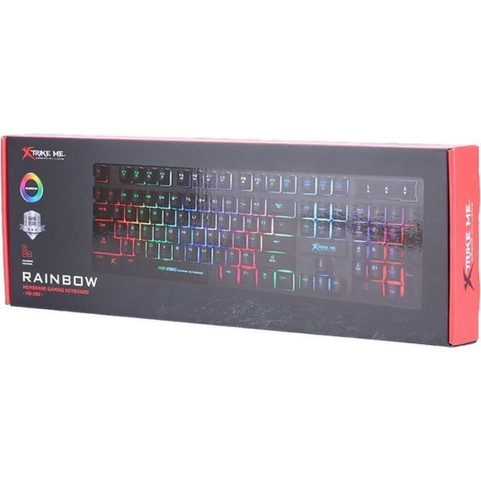 Клавиатура Xtrike ME KB-280 RGB Black (KB-280) изображение 5