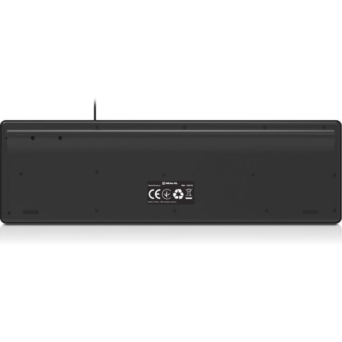 Клавиатура REAL-EL RK-7015 USB Black (EL123100049) изображение 8