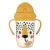 Поїльник-непроливайка Canpol babies BabiesBo з трубочкою і обтяжувачем, 270 мл, гепард (56/617_ora) зображення 4
