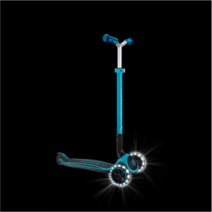 Самокат Globber Ace колеса з підсвіткою Фуксія (667-110) изображение 8