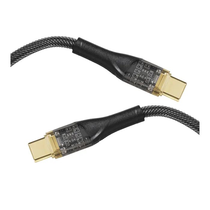 Дата кабель USB-C to USB-C 1.0m 100W blue Essager (EXCTT1-XJ03-P) изображение 2