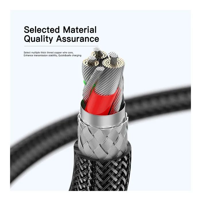 Дата кабель USB-C to USB-C 1.0m 100W blue Essager (EXCTT1-XJ03-P) изображение 8