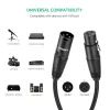 Кабель мультимедійний XLR M to XLR F 2.0m AV130 black Ugreen (20710) зображення 5