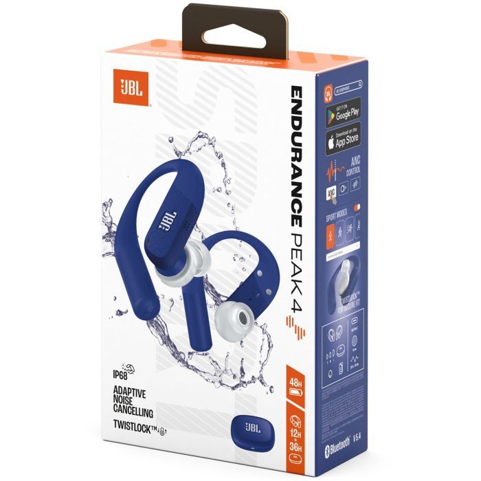 Навушники JBL Endurance Peak 4 Blue (JBLENDUPEAK4BLU) зображення 8 Навушники JBL Endurance Peak 4 Blue (JBLENDUPEAK4BLU) зображення 8