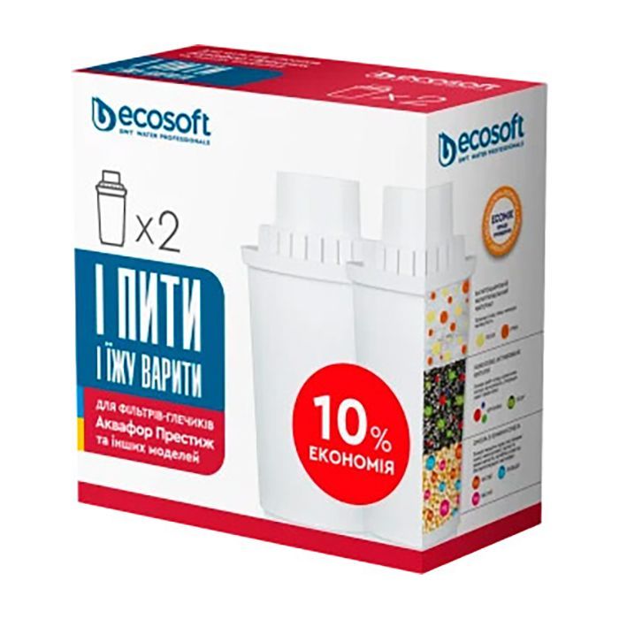 Картридж для фільтра глечика Ecosoft Аквафор 2шт (CRVK2AQRECO) зображення 3