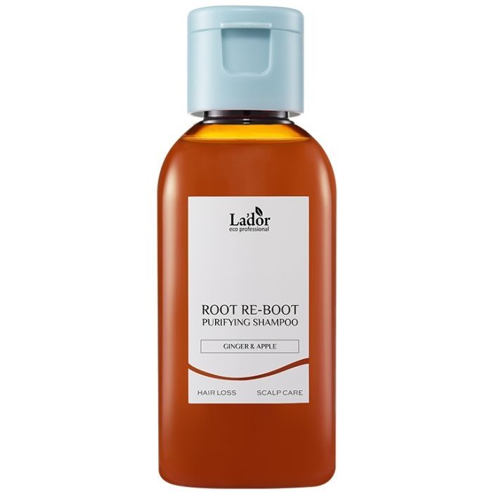 Шампунь La'dor Root Re-Boot Purifying Shampoo Ginger & Apple 50 мл (8808033025036) изображение 2
