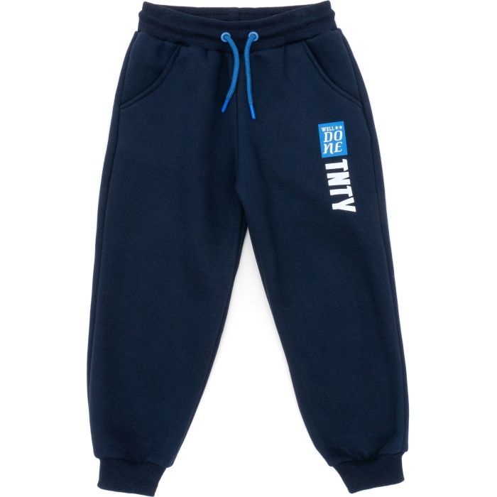 Спортивний костюм дитячий Toontoy флісовий (24857-146B-blue) зображення 3