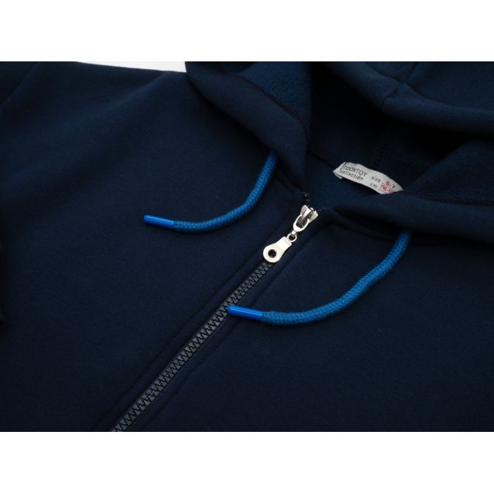 Спортивний костюм дитячий Toontoy флісовий (24857-146B-blue) зображення 6