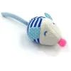 Іграшка для котів Hippie Pet Мишка середня синя 9 см (HIPCT2304059M)