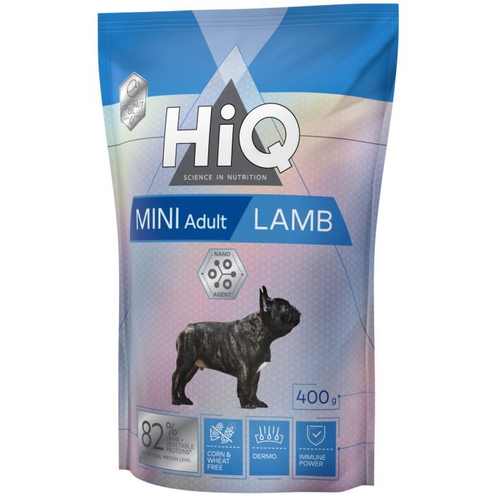 Сухой корм для собак HiQ Mini Adult Lamb 400 г (HIQ46468)