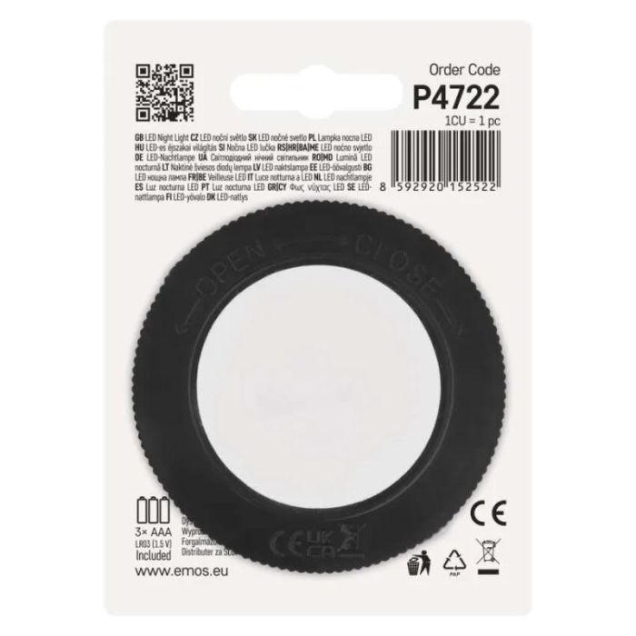 Ночник EMOS 30Lm 3 ААA пластик (P4722) изображение 8