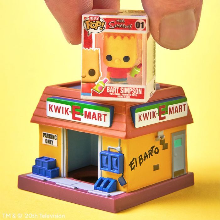 Фігурка Funko Pop набір Bitty Pop! Town - Барт Сімпсон і Квікі-Март (83684) зображення 5