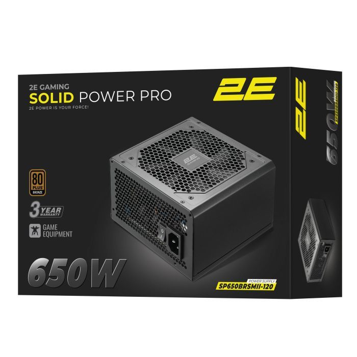 Блок питания 2E 650W Solid Power Pro ATX3.1 GEN5.0 (2E-SP650BRSMII-120) изображение 7