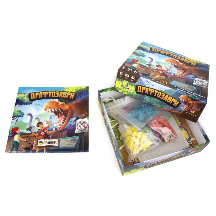 Настольная игра Ігромаг Драфтозавры (Draftosaurus) (укр.) (7375) изображение 2