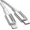 Дата кабель USB-C to Lightning 1.0m 3A 60W US304 white UGREEN (70523) изображение 3