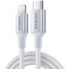 Дата кабель USB-C to Lightning 1.0m 3A 60W US304 white UGREEN (70523)