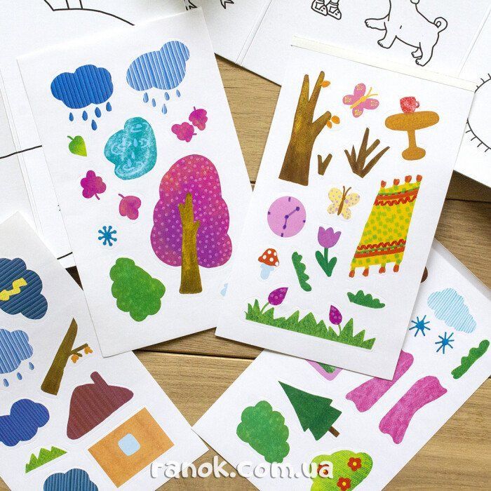 Книга Про допитливого мопса + 55 наліпок. Наклею я історію... Ранок (9789667487843) изображение 4