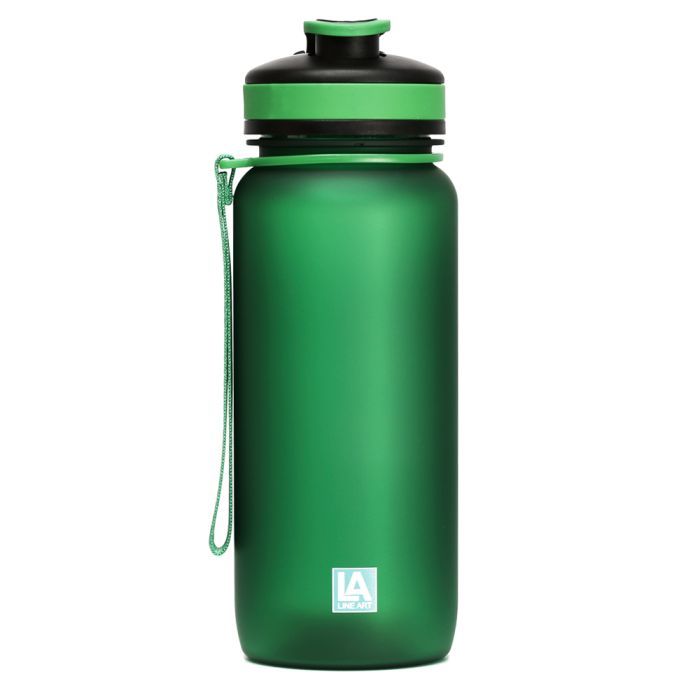 Пляшка для води Line Art Flores 650 мл червоний (60014218LA-02) зображення 3