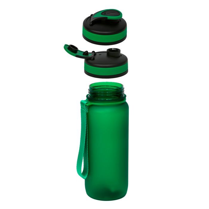 Пляшка для води Line Art Flores 650 мл червоний (60014218LA-02) зображення 4